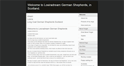 Desktop Screenshot of germanshepherdscotland.com